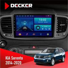  Штатна магнітола KIA Sorento 2014-2020 Decker D10002 6x128, DSP, 360, 2k