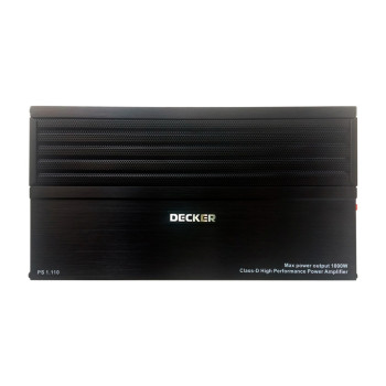 Одноканальний підсилювач Decker PS 1.110 (Моноблок)