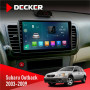 Штатная магнитола Subaru Outback 2003-2009 Decker D9003 6x128, DSP, 4G, 2k
