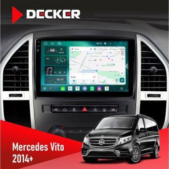  Штатна магнітола Mercedes-Benz Vito 2014+ Decker D10004 6x128, DSP, 360, 2k