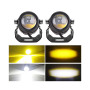 LED лінза Cyclone LED MF-01 (Біле/Жовте)