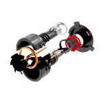 Led-лампа Decker LED GL-02 5K H4 H/L