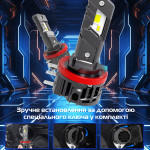 Світлодіодна LED-лампа Cyclone H15 5000K type 44