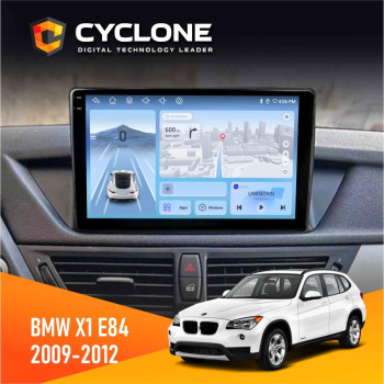 Штатна магнітола BMW X1 E84 2009-2012 Cyclone C10-012 4x64 DSP 4G