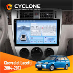 Штатна магнітола Chevrolet Lacetti 2004-2013 Cyclone C10-012 4x64 DSP 4G