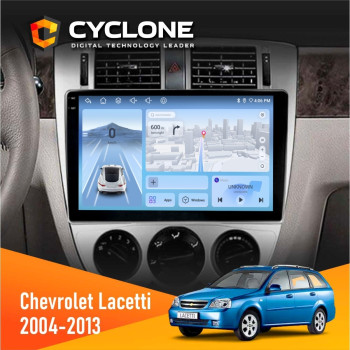 Штатна магнітола Chevrolet Lacetti 2004-2013 Cyclone C10-012 4x64 DSP 4G