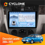 Штатна магнітола Chevrolet Lacetti 2004-2013 Black Cyclone C10-012 4x64 DSP 4G