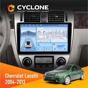 Штатна магнітола Chevrolet Lacetti 2004-2013 Climate Cyclone C10-012 4x64 DSP 4G
