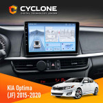 Штатная магнитола KIA Optima, K5 2015-2020 Cyclone C10-012 4x64 DSP 4G