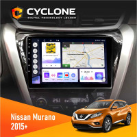 Штатная магнитола Nissana Murano 2015+ Cyclone C10-012 4x64 DSP 4G