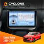 Штатная магнитола Skoda Fabia 2004-2010 Cyclone C10005 4x64, 4G, DSP, 2k