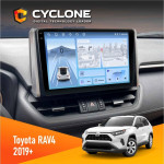 Штатная магнитола Toyota RAV4 2019+ Cyclone C10-012 4x64 DSP 4G