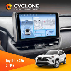 Штатная магнитола Toyota RAV4 2019+ Cyclone C10005 4x64, 4G, DSP, 2k