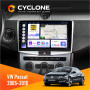 Штатная магнитола Volkswagen Passat (B6, B7) 2005-2014, CC 2012-2018 Cyclone C10005 4x64, 4G, DSP, 2k