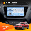 Штатная магнитола Volkswagen Tiguan 2016+ Cyclone C10-012 4x64 DSP 4G
