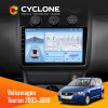 Штатная магнитола Volkswagen Touran 2010-2015 Climate Cyclone C10-012 4x64 DSP 4G