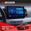 Штатная магнитола Mitsubishi Lancer X 2007-2017 AMP Rockford Decker D10-002 6x128, DSP, 360, 2k