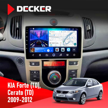 Штатная магнитола KIA Cerato (TD) 2009-2012 Climate Decker D9-006 4x64, 4G