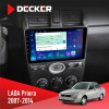 Штатная магнитола Lada Priora Black 2007-2014 Decker D9-007 4x64 DSP 360 4G