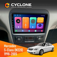 Штатная магнитола Mercedes-Benz S-Class (W220) 1998-2005 Cyclone C9 CPL 2x32
