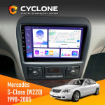 Штатная магнитола Mercedes-Benz S-Class (W220) 1998-2005 Most Cyclone C9-011 4x64, DSP