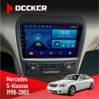 Штатная магнитола Mercedes-Benz S-Class (W220) 1998-2005 Most Decker D9-001 4x64, DSP