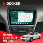 Штатная магнитола Mercedes-Benz S-Class (W220) 1998-2005 Decker D9-004 6x128, DSP 360, 2k