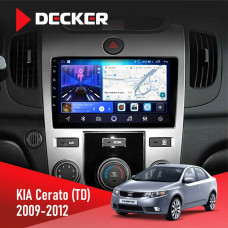 Штатная магнитола KIA Cerato (TD) 2009-2012 Decker D9-006 4x64, 4G