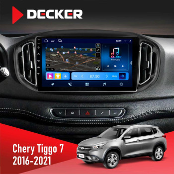 Штатная магнитола Chery Tiggo 7 2014-2021 Decker D10-008 8x128 DSP 4G