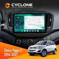 Штатная магнитола Chery Tiggo 5 2016-2021 Cyclone C10-013 4x64 DSP 4G