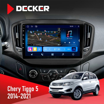 Штатная магнитола Chery Tiggo 5 2016-2021 Decker D10-008 8x128 DSP 4G