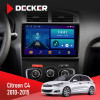 Штатная магнитола Citroen C4 2010-2015 Decker D10-002 6x128, DSP, 360, 2k