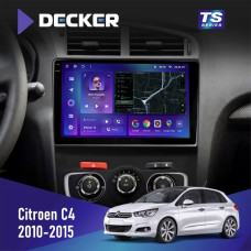 Штатная магнитола Citroen C4 2010-2015 Decker TS TS10-004 6x128, DSP 4G, 2k Штатная магнитола Citroen C4 2010-2015 Decker TS TS10-004 6x128, DSP 4G, 2k