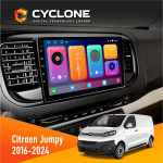 Штатная магнитола Citroen Jumpy 2016  Cyclone C9-001 2x64 CPL