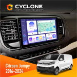 Штатная магнитола Citroen Jampy 2016+ Cyclone C9-011 4x64, DSP