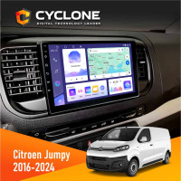 Штатна магнітола Citroen Jampy 2016+ Cyclone C9-011 4x64, DSP