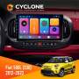 Штатна магнітола Fiat 500L (330) 2012-2022 Cyclone C10-001 2x32