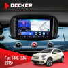 Штатная магнитола Fiat 500X (334) 2015+ Decker D9-006 4x64, 4G