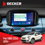 Штатна магнітола Fiat 500X (334) 2015+ Decker D9-007 4x64 DSP 360 4G