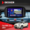 Штатная магнитола Fiat 500X (334) 2015+ Decker D9-005 4x64, DSP, 360, 4G, 2k