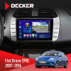 Штатная магнитола Fiat Bravo (198) 2007-2016 Decker D9-005 4x64, DSP, 360, 4G, 2k