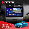 Штатная магнитола Fiat Punto, Linea 2005-2014 Decker D9-005 4x64, DSP, 360, 4G, 2k