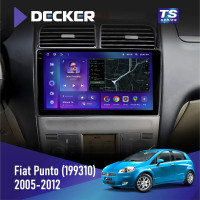 Штатная магнитола Fiat Punto, Linea 2005-2014 Decker TS TS9-003 4x64, DSP 4G, 2k