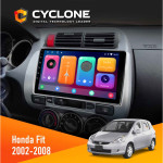 Штатная магнитола Honda Fit 2002-2008 Cyclone C9-001 2x64 CPL