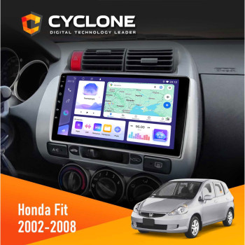 Штатная магнитола Honda Fit 2002-2008 Cyclone C9-011 4x64, DSP