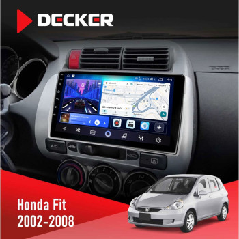 Штатна магнітола Honda Fit 2002-2008 Decker D9-006 4x64, 4G