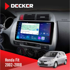 Штатна магнітола Honda Fit 2002-2008 Decker D9-007 4x64 DSP 360 4G