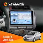 Штатная магнитола Honda Fit 2002-2008 Climate Cyclone C9-012 4x64 DSP 4G
