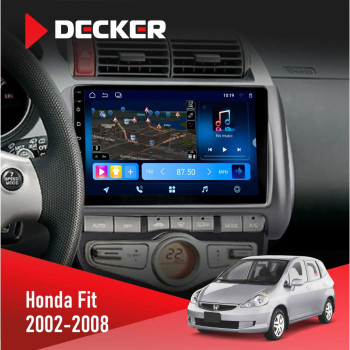 Штатная магнитола Honda Fit 2002-2008 Climate Decker D9-008 8x128 DSP 4G