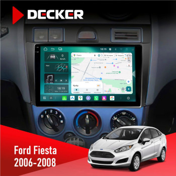 Штатна магнітола Ford Fiesta 2006-2008 Decker D9-004 6x128, DSP 360, 2k Штатна магнітола Ford Fiesta 2006-2008 Decker D9-004 6x128, DSP 360, 2k